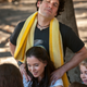 Paul Rudd as Andy and Marguerite Moreau as Katie